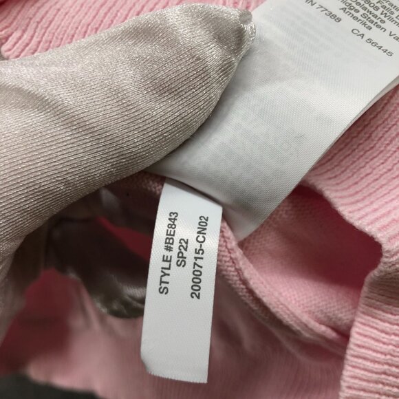 Crewcuts Girls XL 12-14 Casey Cardigan Sweater Rainbow Buttons Light Pink - Picture 7 of 9